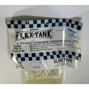 Sullivan Flex-Tank 10oz Slant Style #740 RC Fuel Tank New In Package